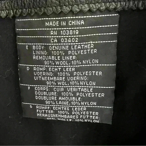 Harley Davidson Leather Jacket - Picture 12 of 13